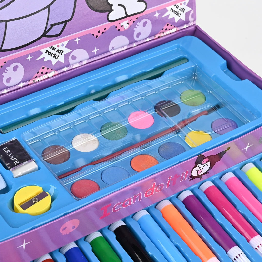 Kuromi Character Theme Color Kit for Kids 54Pcs