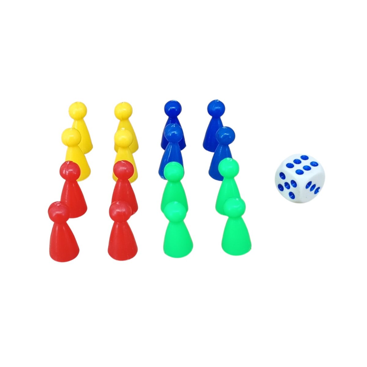 Ratnas Fun 6 Game with Round Brainvita Game | Classic Strategy Board Game Set for Kids and Families | Educational Thinking Skill Toy | 6-in-1 Puzzle and Brain Development Game | 5+ Years perfect for kids return gifting