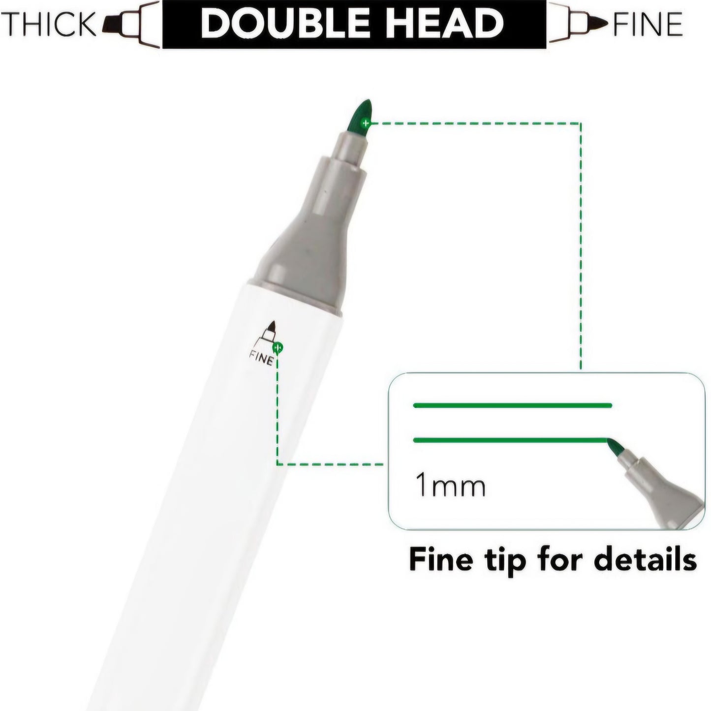 Touch young colorful 48 colours marker pen set