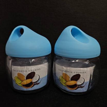 Cosmic 2 piece glass storage jar crafted  with perfection