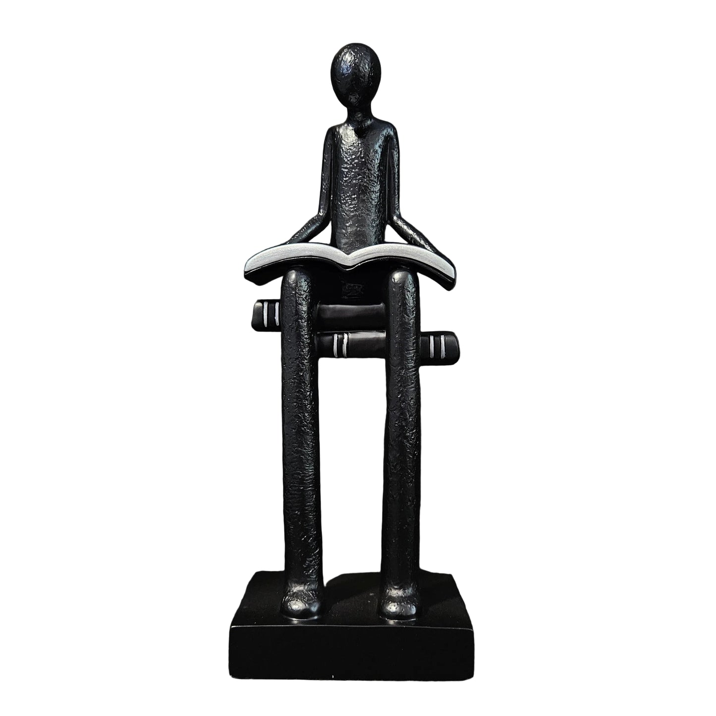 Reading Man Sculpture Showpiece Figurine