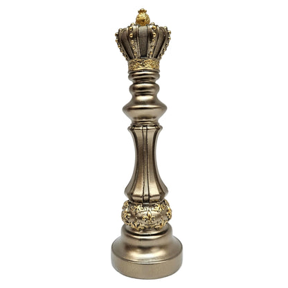 Large decorative King chess piece statue, widely used as a luxury showpiece for homes and offices
