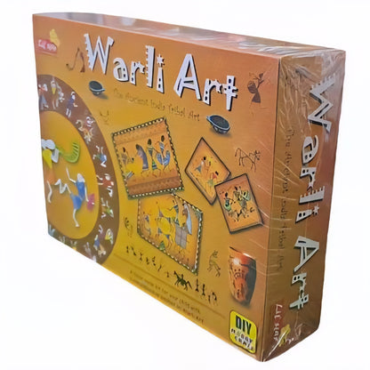 Warli Art - Ancient Indian Tribal Art kit Indian Art Forms Art and craft DIY Kit