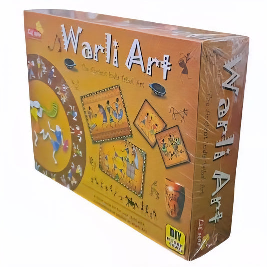 Warli Art - Ancient Indian Tribal Art kit Indian Art Forms Art and craft DIY Kit