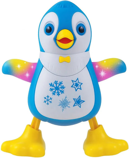 Penguin Fun Dance Toy for Kids Lights, Music & 360° Rotation Fun Dancing Penguin Toy for Boys & Girls