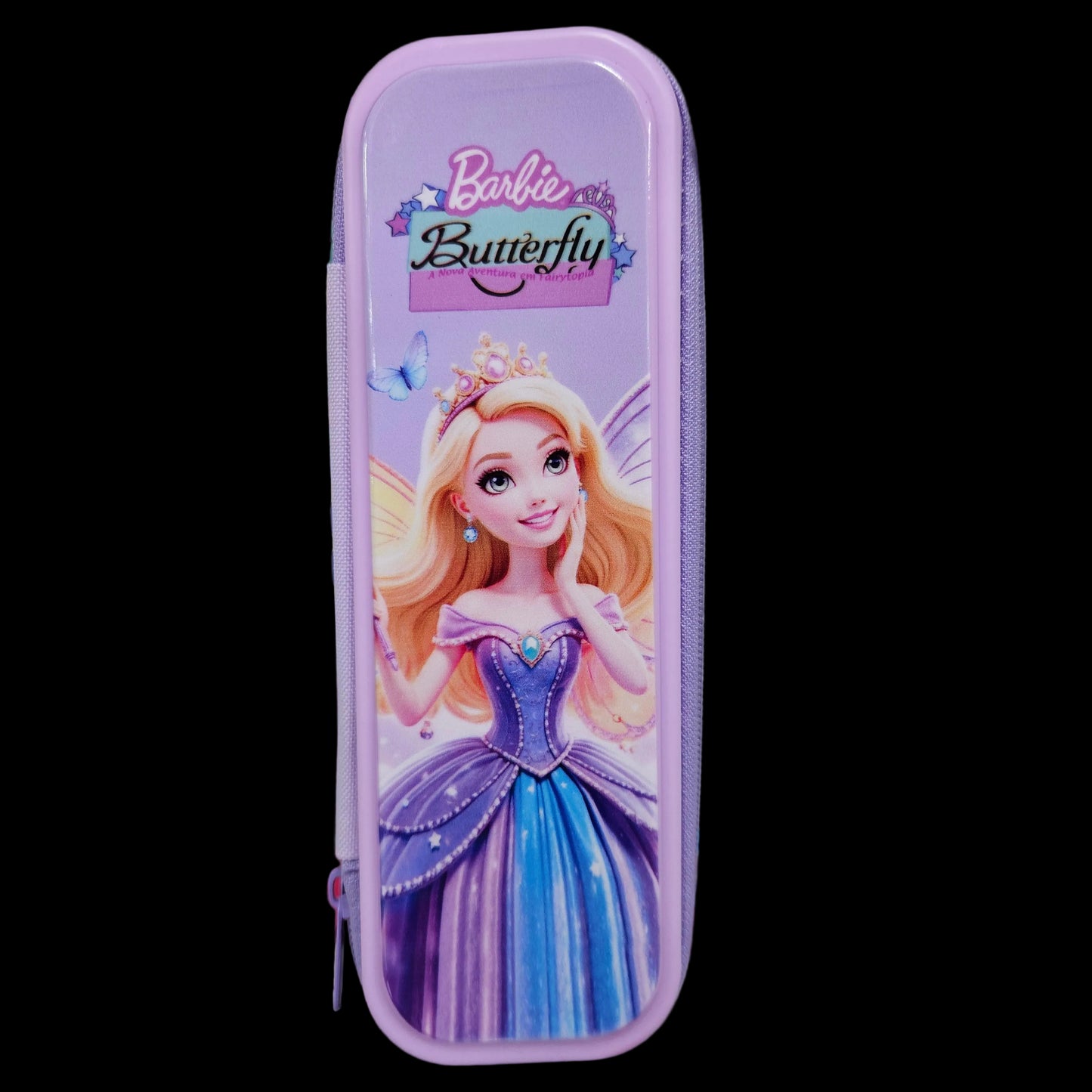 Barbie Butterfly Zipper stationery box perfect for kids Return Gifts