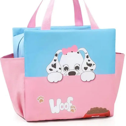 Kids woof dog lunch bag for kids return gifting