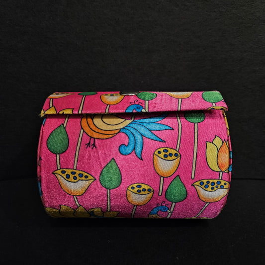 Pitchwai Print Bangle Storage Box For Return Gift, Wooden Bangle Box for Women, Jewellery Box With Partition, Bangle Organizer Box, Jewellery Box for Bangles