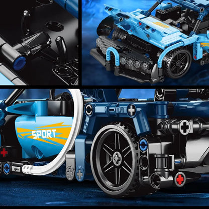 Come Alive Building Block Diy Rc car
