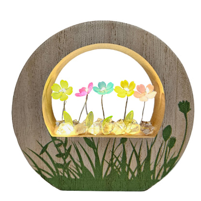 Tulip Night Light Material, LED DIY Night Light for Dorm Bedroom Anniversary Flower| Night Lights Lamp Materials
