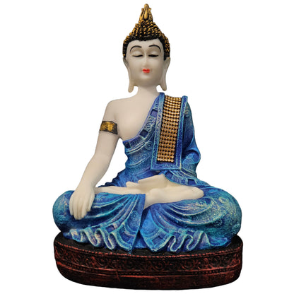 Meditating Blessing Buddha Statue Figurine Decorative for Home & Office