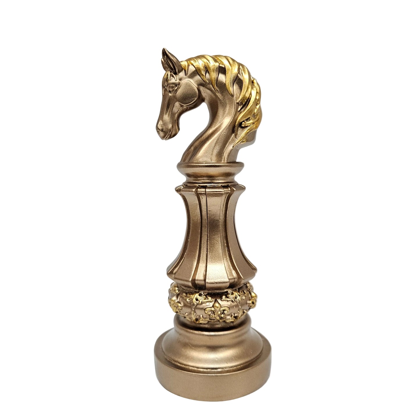 Knight Horse Chess Piece Statue Sculpture Collectible Figurine for Home House Office Table Decor