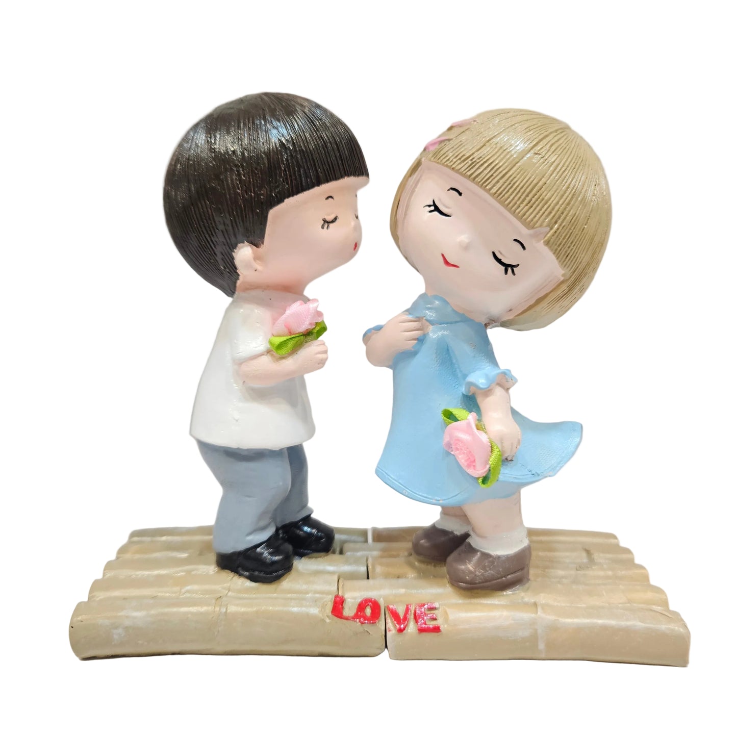 Romantic Boy&Girl Love Polyresin Showpiece Figurine