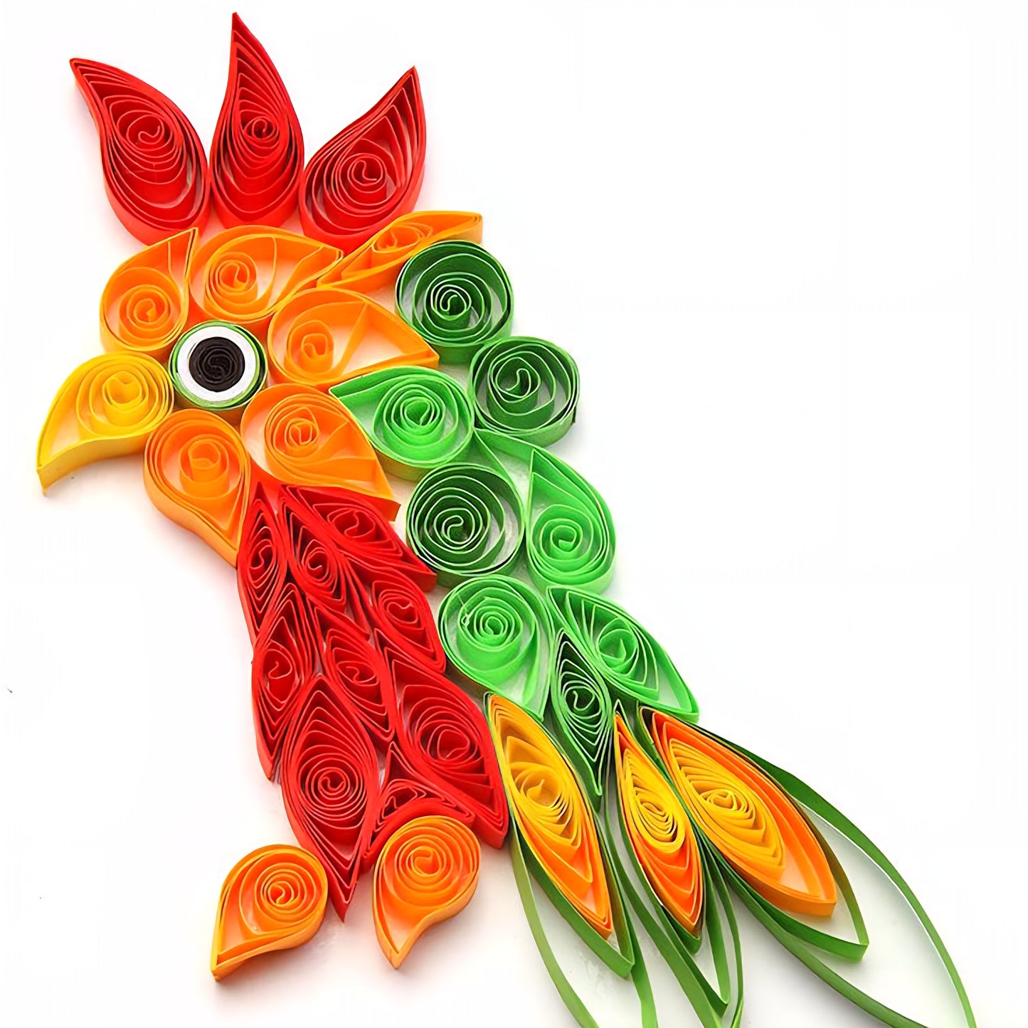 Paper Quilling & Colouring Birds Making Set