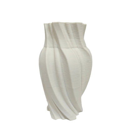 Ceramic Flower Vase, Nordic Style Vase Aesthetic Modern Vase for Wedding Living Room Dining Room Home Decor