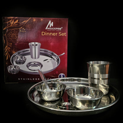 Maxxpro stainless steel 6pcs Dinner set