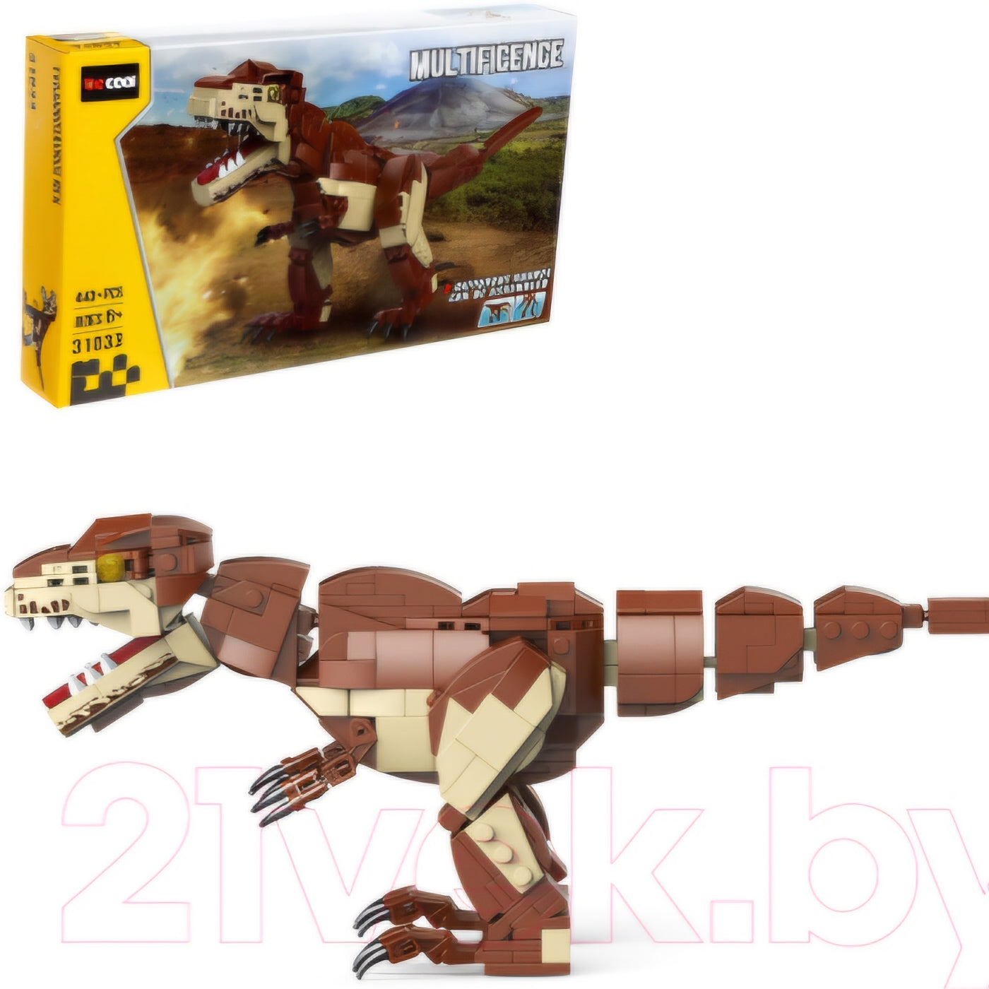 Multificence 2 Different Shapes can be Assembled 443+pcs set for Kids above 6 years