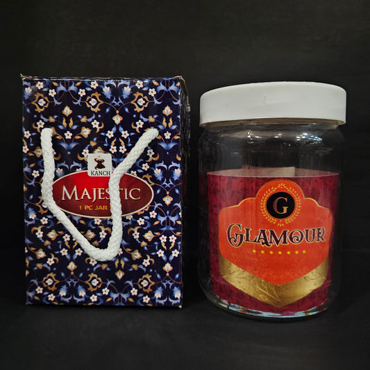 Kanch Majestic jar set for multi purpose usage groceries storage jar for Return gifting purpose