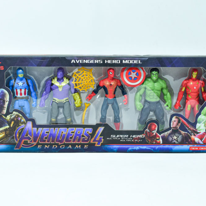 Avengers4 end game Action Figures 5pcs set for kids above 3 years