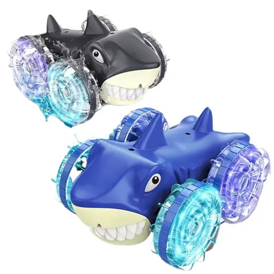 Shark Amphibious car with 360 degree rotation full function with cool Light for Kids 6 years above