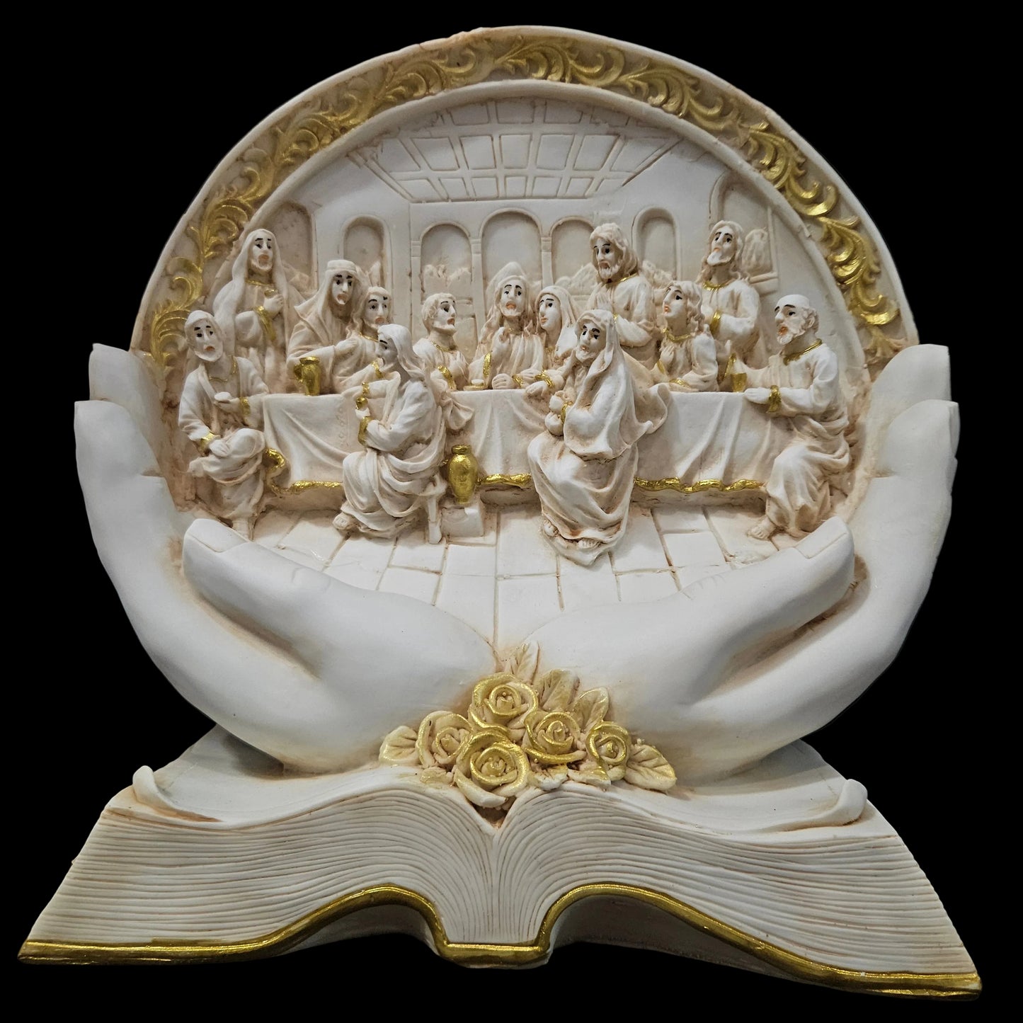 The Last Supper Sculpture in hands Statue Showpiece Figurine