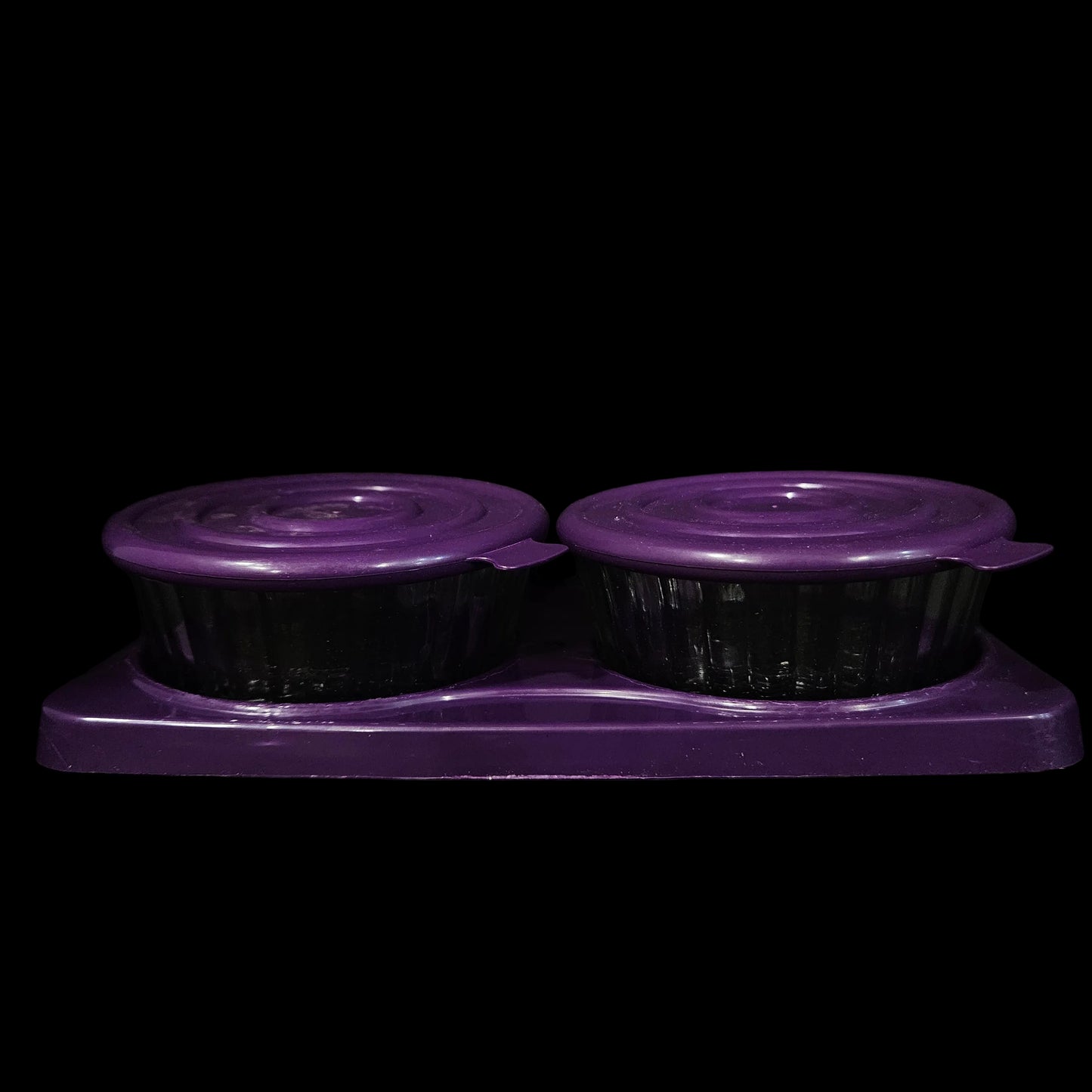 Gaytri Creta 2+1 Dry Fruits Bowl set with lid & tray perfect for Return gifting