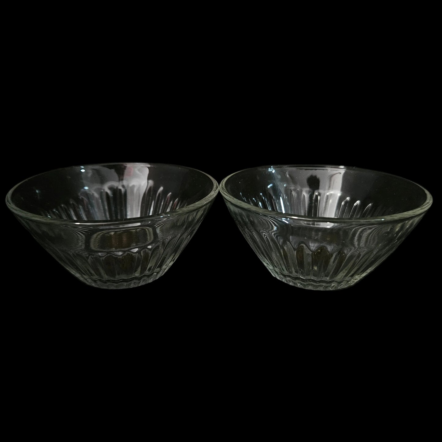 Shreejee Glass mini 2pcs set bowls for Return gifting