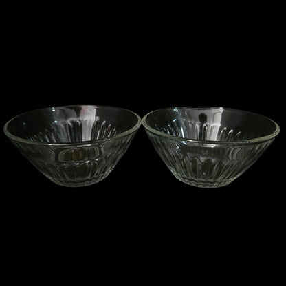 Shreejee Glass mini 2pcs set bowls for Return gifting