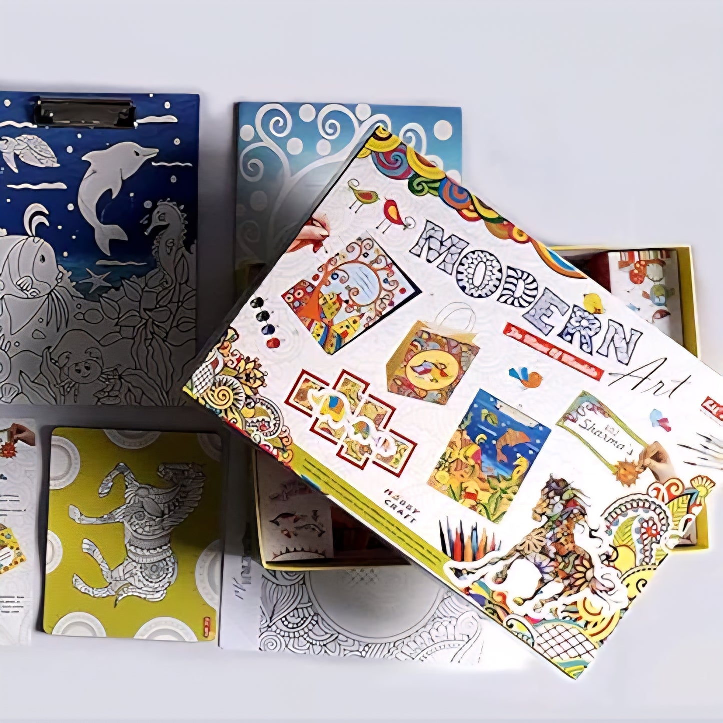 Modern Art Kit for Kids The Magic of Mandala Art, DIY Kit for Age 6+