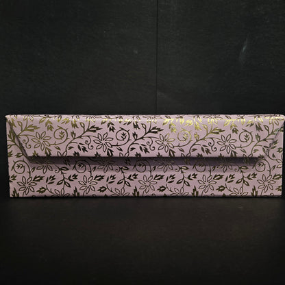 Classy designer Finish Bangle Box with 3 Bangle Organizer rods and having jewellery Storage pouch Bangle Box for women's