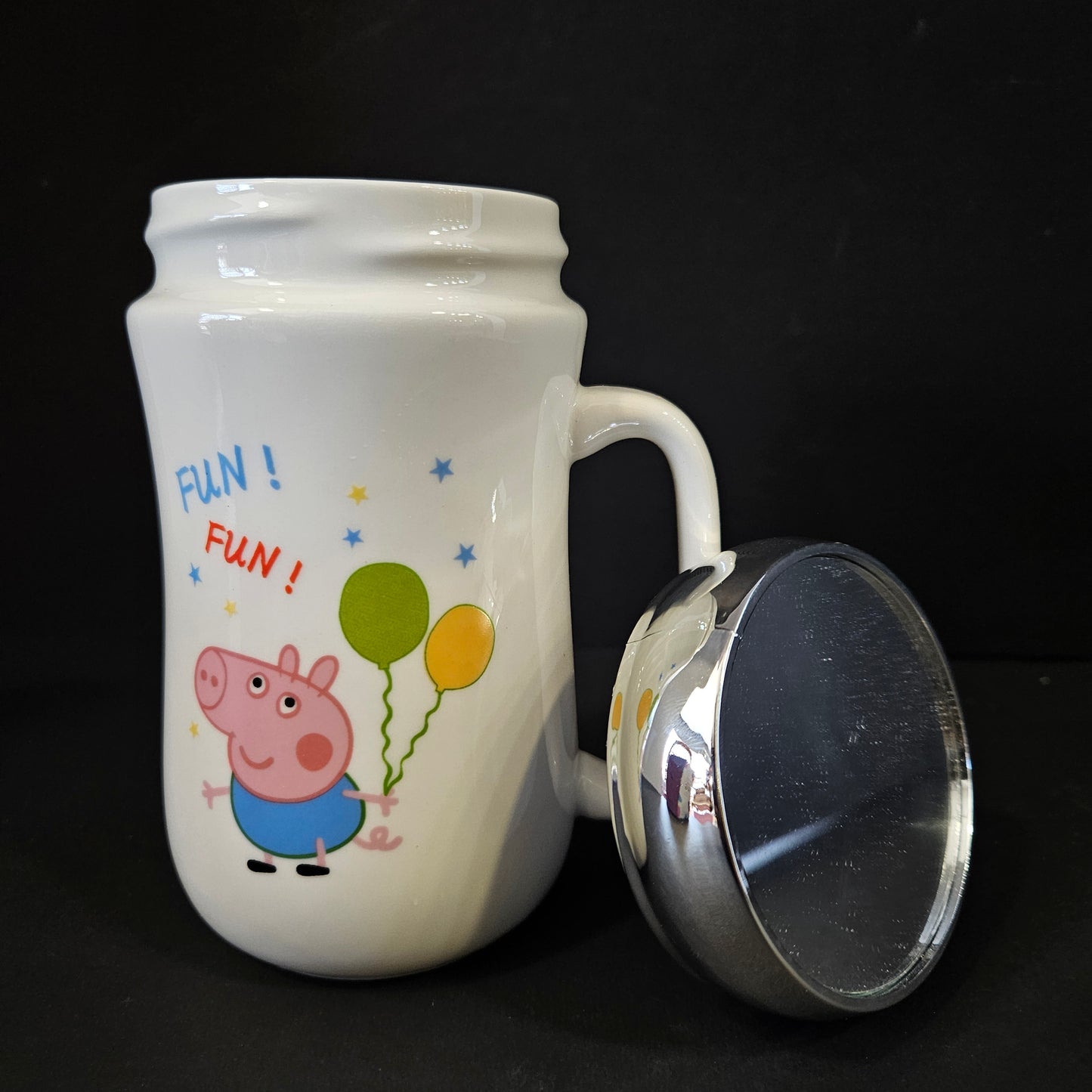 Peppa Pig cartoon character printed Ceramic mug with high Quality assurance