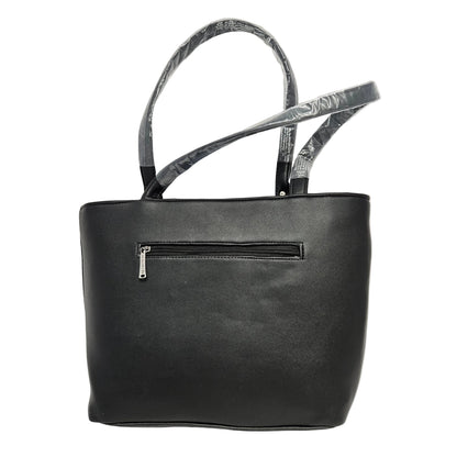 Women’s Premium Shoulder Handbag  with Strong Lock, Back Zipper Everyday Office, Travel & Casual Use