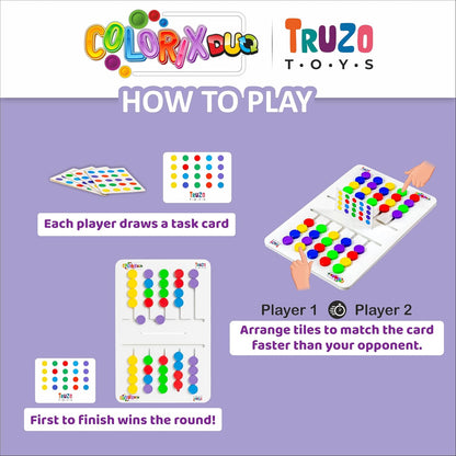 Colorix Duo Truzo Board Game