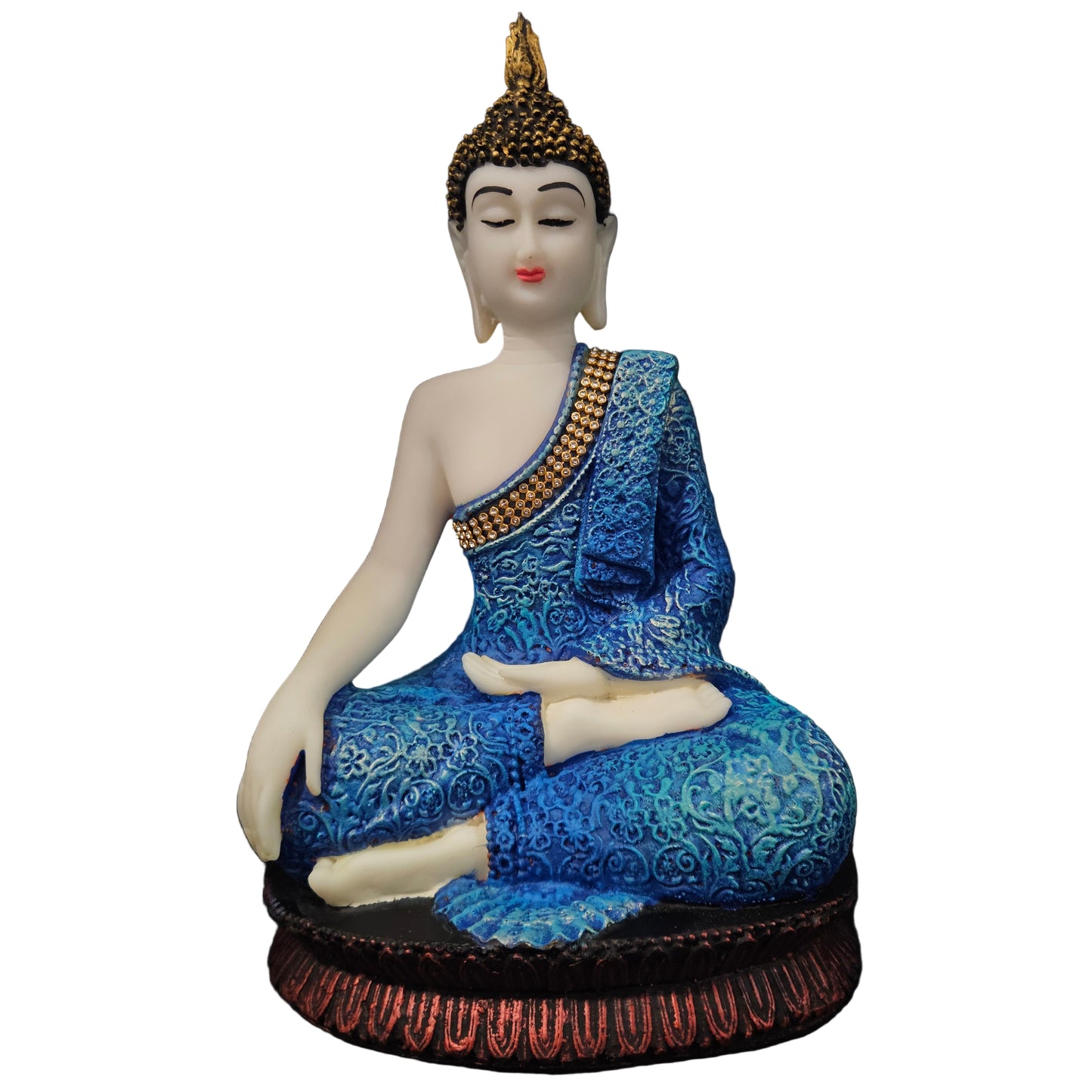 Meditating Blessing Buddha with attractive Statue Figurine Decorative for Home & Office