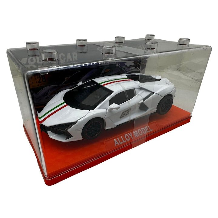 Metal Diecast Car Lights & Sound, Collectible Supercar for Kids and Adults