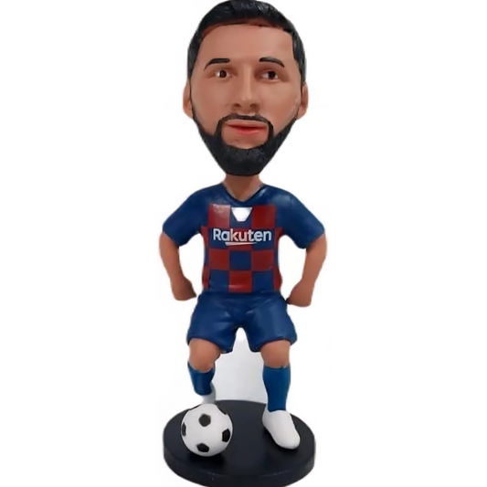 Lionel Messi Barcelona Football Club Bobblehead Doll Figure