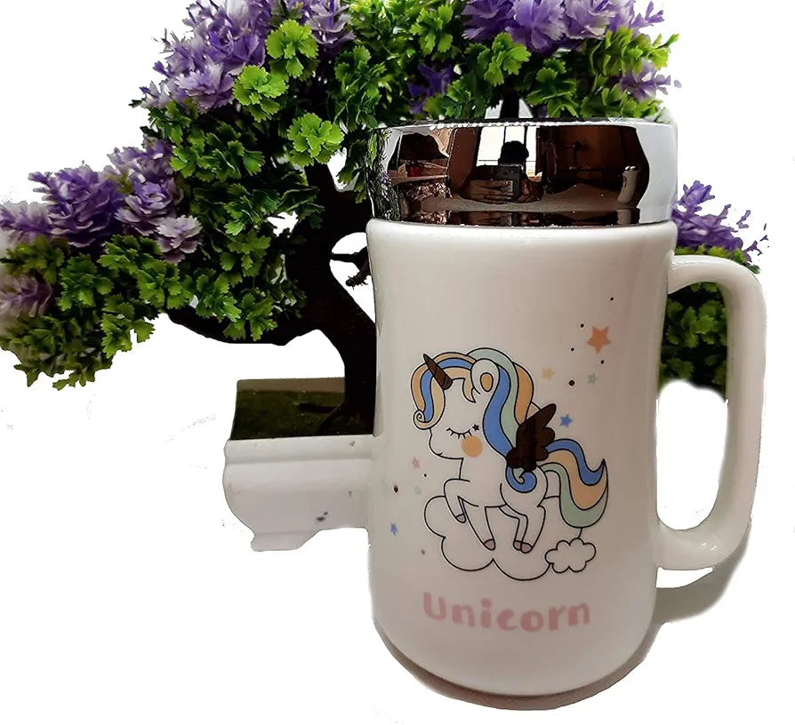 Unicorn mug.magic to your morning routine. With its unique design and sturdy handle stylish.