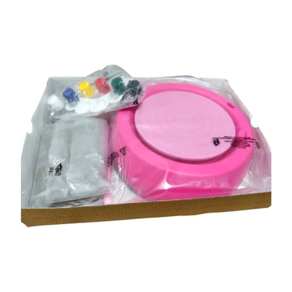 Pottery Wheel Kit for Kids – Clay Art Craft Toy Set with Wheel, Tools & Clay – DIY Pottery Wheel for Boys & Girls Ages 8+ – Educational & Creative Hands-On Activity – Arts & Crafts Gift