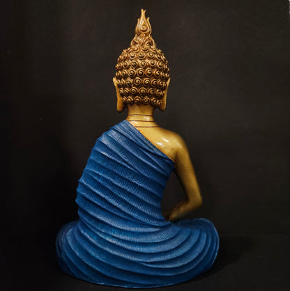 Lord Buddha with attractive stones designe sitting for home & Pooja room decor