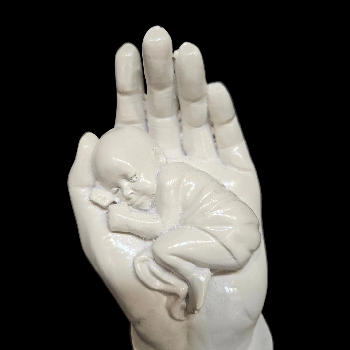Baby in Mother Hand Idol Statue & showpiece for Home Decor