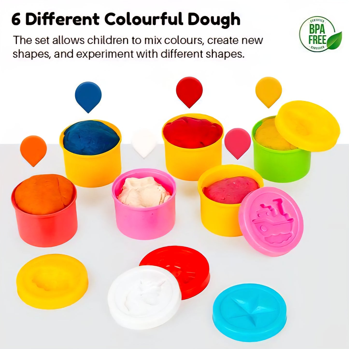 Ratna's Hexa Dough - Creative Play for Children Aged 3+