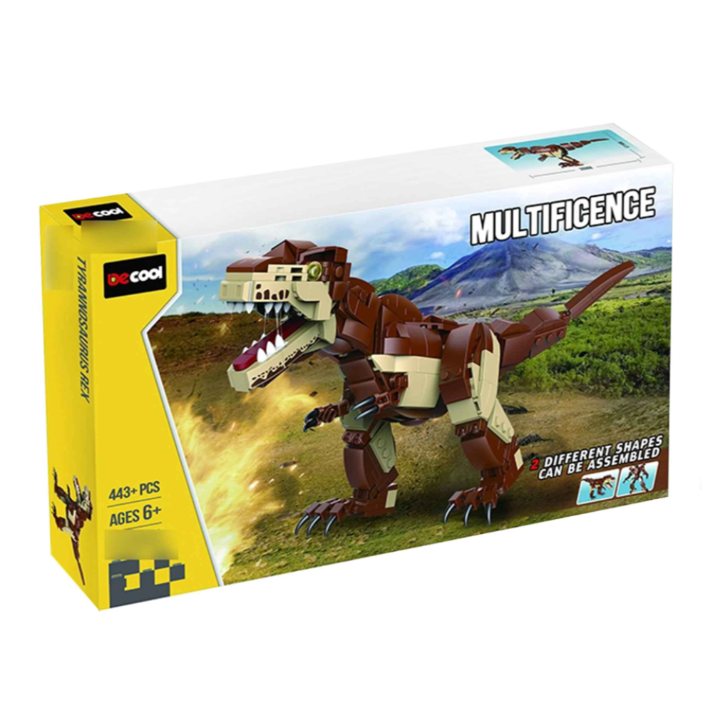 Multificence 2 Different Shapes can be Assembled 443+pcs set for Kids above 6 years