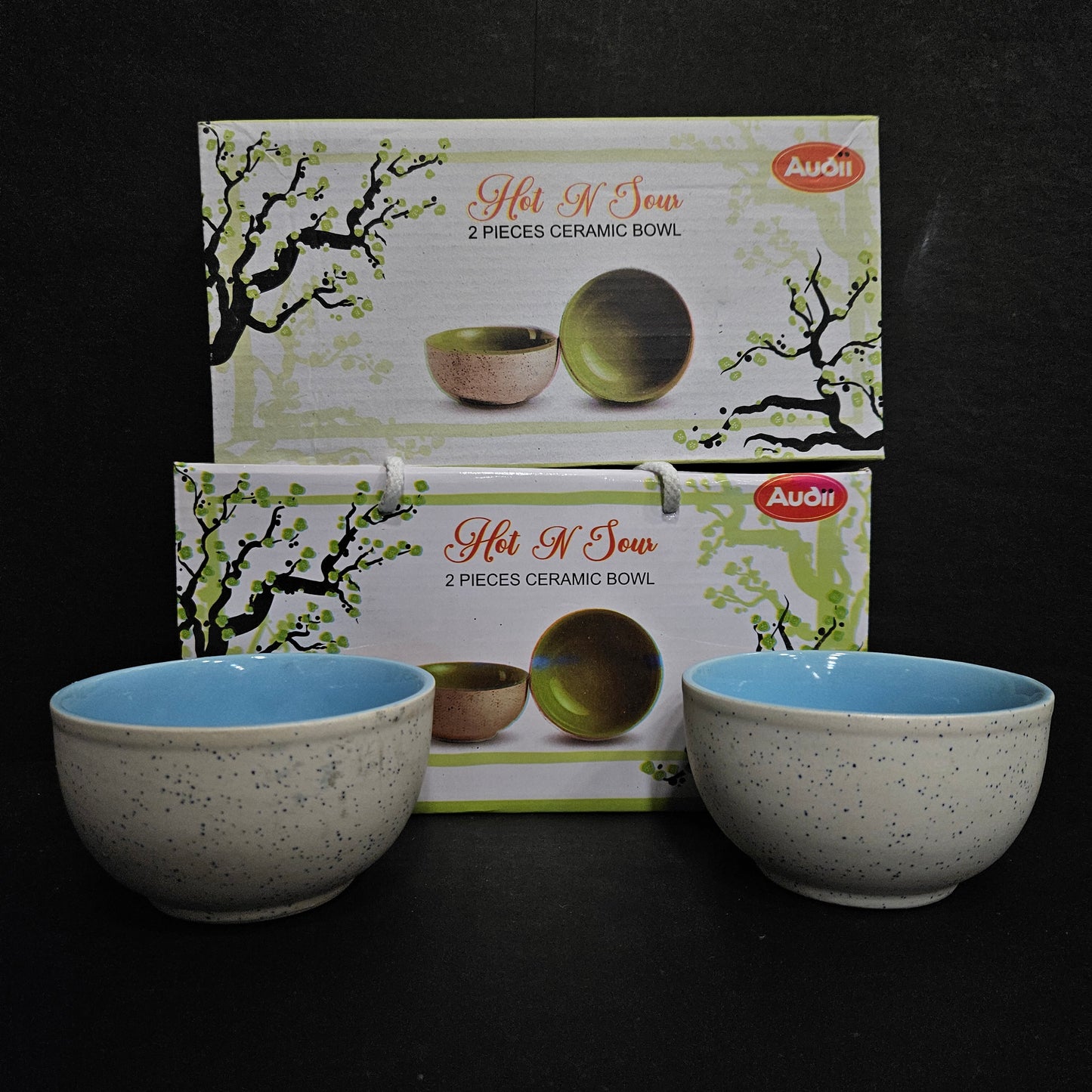 Hot n sour 2 piece Ceramic Bowl Set for Return gifts
