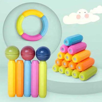 Magnetic Sticks 42pcs with strong magnets for kids above 3 years old