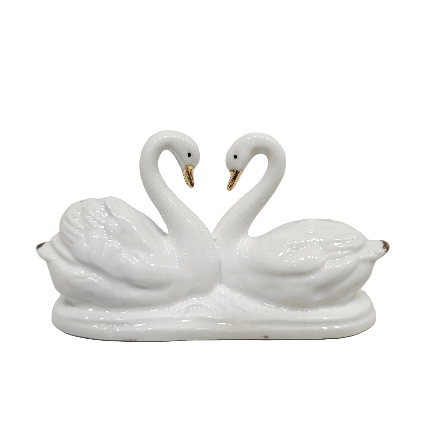 Ceramic Swan Statue for Home Decor - Aesthetic Showpiece - Decorative Sculpture for Home Decor & Office Decor