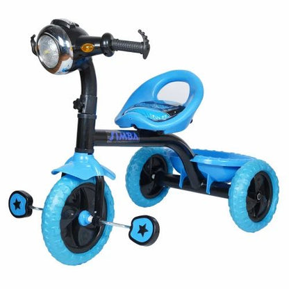 Dash star simba tricycle for kids with Parental control handle,storage Basket& cushion seat