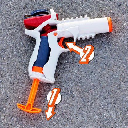 Nerf Pro Gelfire Ignitor Blaster, 1000 Gelfire Rounds, 60 Round Capacity, T-Pull Priming, Up to 150 FPS, Eyewear, Gifts for Teens Ages 14+, Birthday Gift for Kids