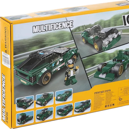 Multificence Super Racing 31015 195+pcs for kids age above 6 years old