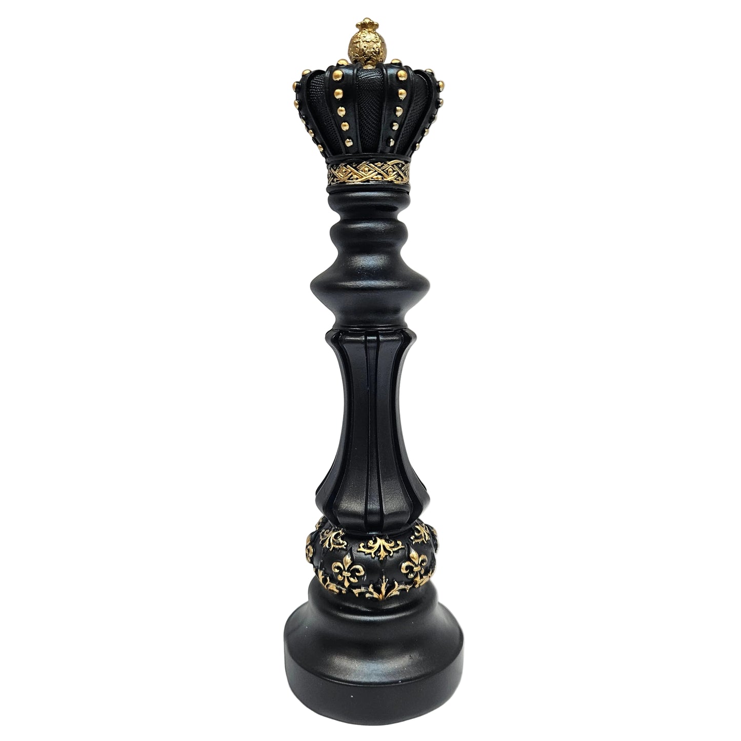 Large decorative King chess piece statue, widely used as a luxury showpiece for homes and offices