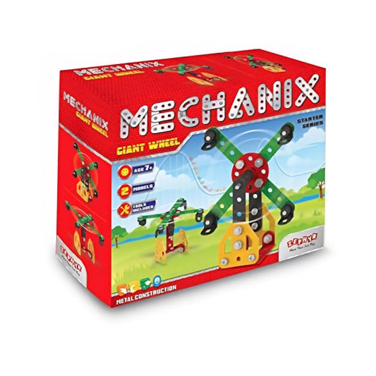 Mechanix Giant Wheel, DIY Stem and Education Metal Construction Set, for Boys & Girls 6 yr+, Return Gifts Set